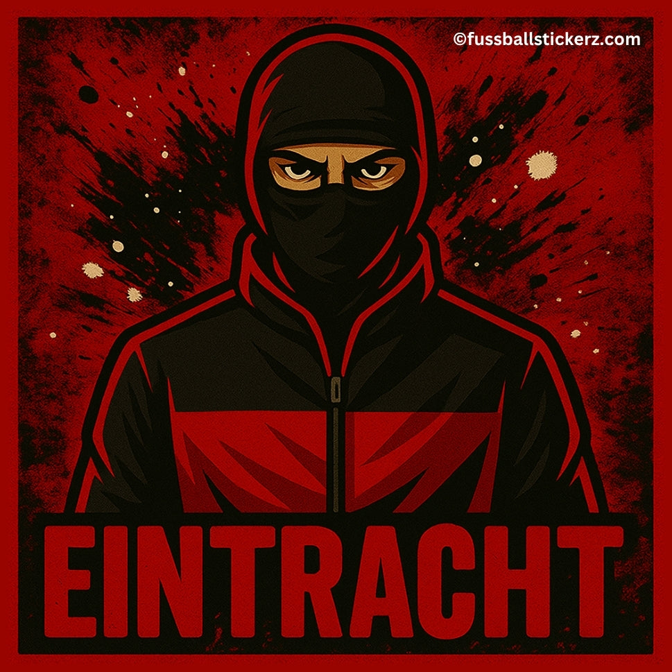 "Eintracht" 10 - 500 Sticker (Premium-Qualität) 8x8cm