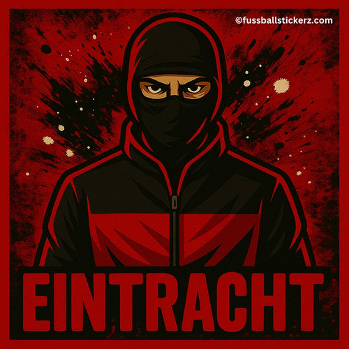 "Eintracht" 10 - 500 Sticker (Premium-Qualität) 8x8cm