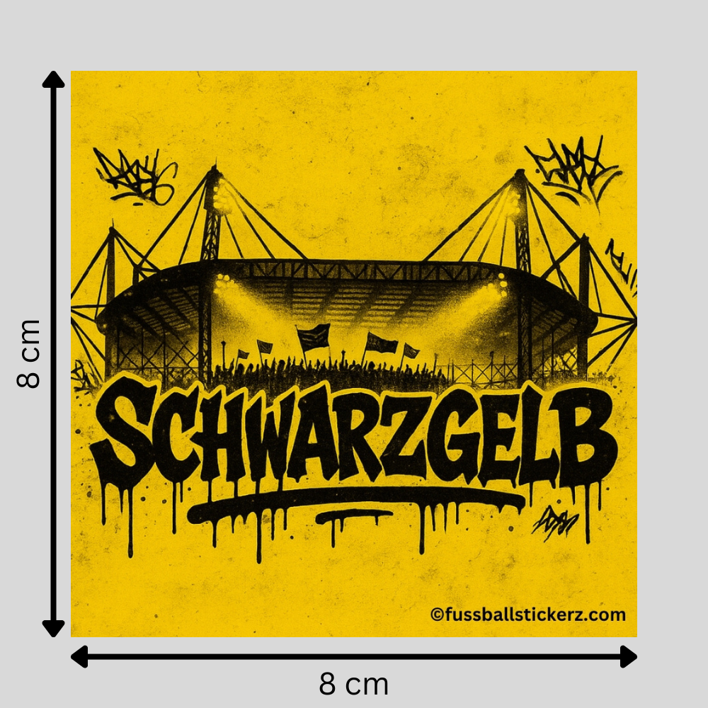 3er Dortmund Stickerpaket - ALLE Motive
